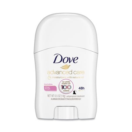 Unilever Us Dove, INVISIBLE SOLID ANTIPERSPIRANT DEODORANT, FLORAL SCENT, 0.5 OZ 66801EA